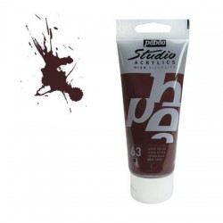 Studio Acrylics Pébéo - 100ml - terre rouge