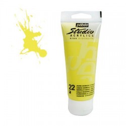 Studio Acrylics Pébéo - 100ml - jaune cadmium citron