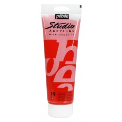 Studio Acrylics Pébéo - 100ml - vermillon