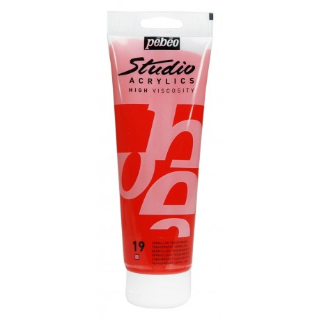 Studio Acrylics Pébéo - 100ml - vermillon