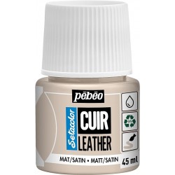 Peinture Setacolor Cuir 45ml - Beige Rose - Pébéo