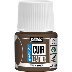 Peinture Setacolor Cuir 45ml - Métal Bronze - Pébéo