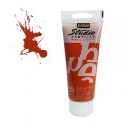 Studio Acrylics Pébéo - 100ml - rouge de venise