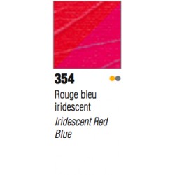 Studio Acrylics Pébéo - 100ml - rouge bleu iridescent
