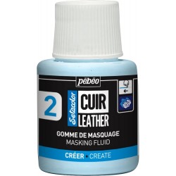 Auxiliaire Setacolor Cuir 110ml - Gomme de Masquage - Pébéo