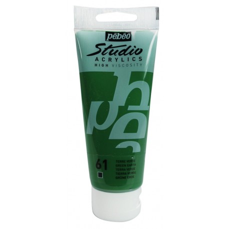 Studio Acrylics Pébéo - 100ml - terre verte