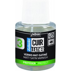 Auxiliaire Setacolor Cuir 110ml - Vernis Mat satiné - Pébéo