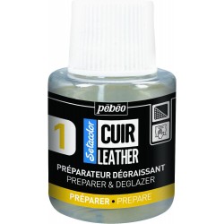 Auxiliaire Setacolor Cuir 110ml - Préparateur Dégraissant - Pébéo