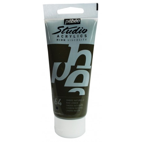 Studio Acrylics Pébéo - 100ml - ombre naturelle