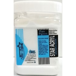 Acrylique Scolaire Star Color - 1Litre - Blanc