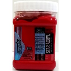 Acrylique Scolaire Star Color - 1Litre - Rouge Magenta