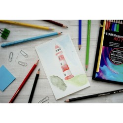 Pochette de 24 Crayons Aquacolor ARTY - Stabilo
