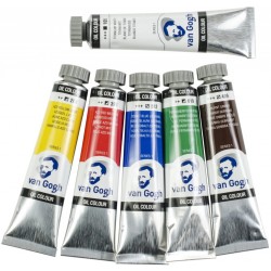 Set de 6 Couleurs à l'Huile en Tubes de 20ml - Van Gogh