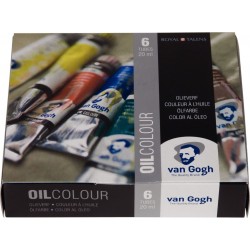 Set de 6 Couleurs à l'Huile en Tubes de 20ml - Van Gogh