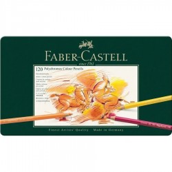 Boîte Métal de 120 Crayon de Couleur Polychromos - Faber Castell