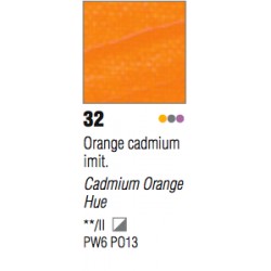 Studio Acrylics Pébéo - 100ml - orange cadmium imitation