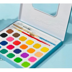 Coffret de 18 Pastilles Aquarelles - Giorgione