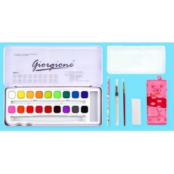 Box de 18 Pastilles Aquarelles - Giorgione