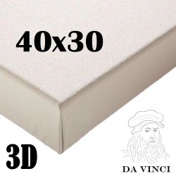 Châssis Entoilé 3D - 40x30 - 4cm - DA Vinci
