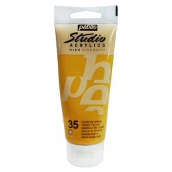 Studio Acrylics Pébéo - 100ml - jaune de venise