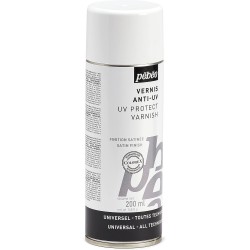 Aérosol vernis Universel Anti-UV Satiné - Pébéo