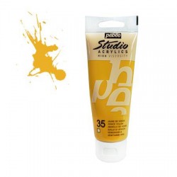 Studio Acrylics Pébéo - 100ml - jaune de venise