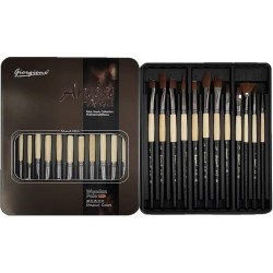 Boite Métalique de 12 Pinceaux Nylon - Giorgione