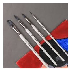 Set de 5 Pinceaux Nylon - Giorgione