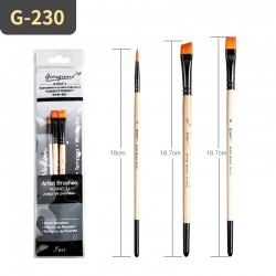 Set de 3 Pinceaux - Giorgione