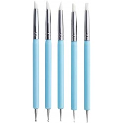 Set de 5 Outils d'indentation d'argile en silicone