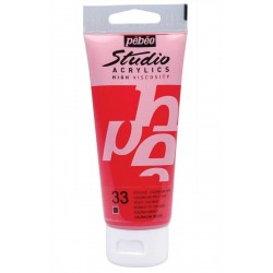 Studio Acrylics Pébéo - 100ml - rouge cadium