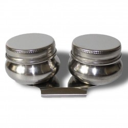 Godet Double Pot Stainless