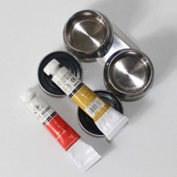 Godet Double Pot Stainless