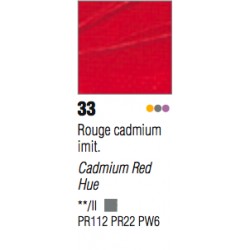 Studio Acrylics Pébéo - 100ml - rouge cadium