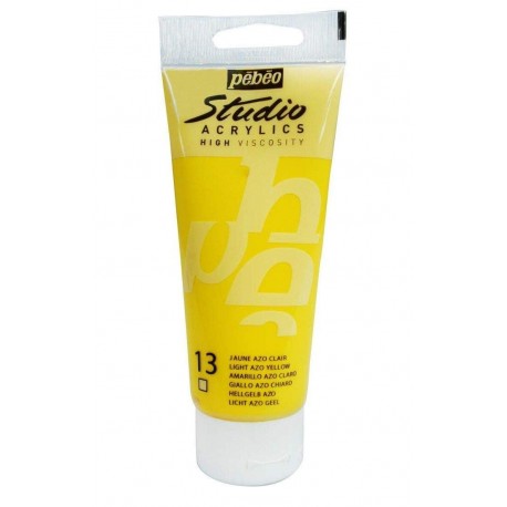 Studio Acrylics Pébéo - 100ml - jaune azo clair