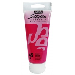 Studio Acrylics Pébéo - 100ml - rose vif