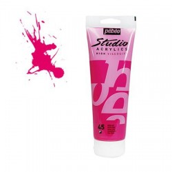 Studio Acrylics Pébéo - 100ml - rose vif