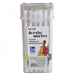 Boite de 36 Marqueurs Acrylique - Kicyn