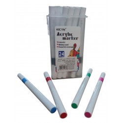 Boite de 24 Marqueurs Acrylique - Kicyn
