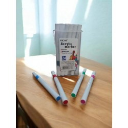 Boite de 24 Marqueurs Acrylique - Kicyn