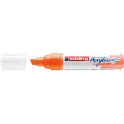 Marqueur Acrylique Large 5-10 mm Orange Fluo 066 - Edding