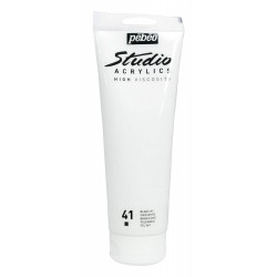 Studio Acrylics Pébéo - 100ml - blanc vif