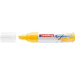 Marqueur Acrylique Large 5-10 mm Jaune Trafic 905 - Edding