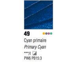 Studio Acrylics Pébéo - 100ml - cyan primaire