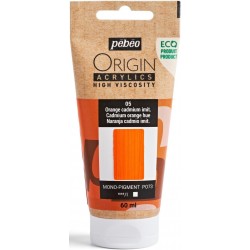 Acrylique Orange Cadmium Imitation 05 Origin Acrylics 60 ml - Pébéo