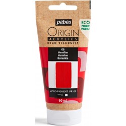 Acrylique Vermillon 06 Origin Acrylics 60 ml - Pébéo
