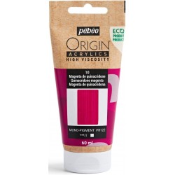 Acrylique Magenta de Quinacridone 10 Origin Acrylics 60 ml - Pébéo