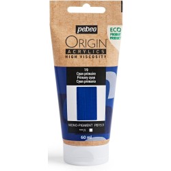 Acrylique Bleu Cyan Primaire 19 Origin Acrylics 60 ml - Pébéo