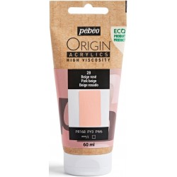 Acrylique Beige Rosé 28 Origin Acrylics 60 ml - Pébéo