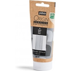 Acrylique Argent 42 Origin Acrylics 60 ml - Pébéo